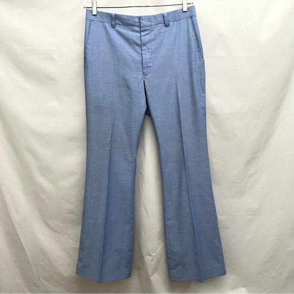 Levi's Other - 1970s Levi’s - Bellbottom Flare pants baby blue disco size 32 Pantella retro
